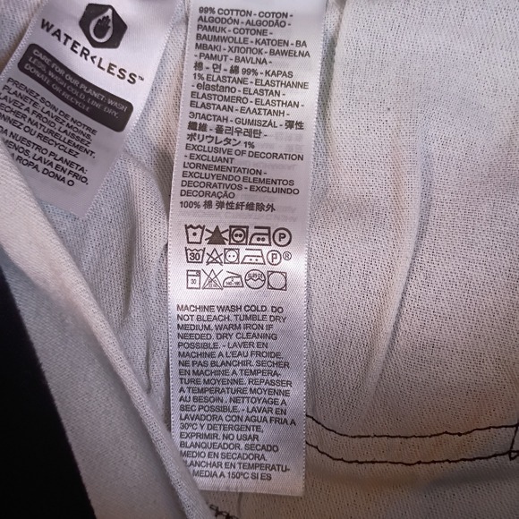 Levis 511 Slim Fit Jeans Mens 38x30 Black Denim Pants Stretch - Picture 14 of 16